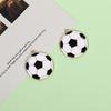 Cross-border DIY liga acessórios gota óleo basquete esportes bola pingente jóias chaveiro colar pingente acessórios atacado