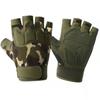 Guantes tácticos de medio dedo para hombre, antideslizantes, resistentes a la conducción, para niños, para deportes al aire libre, protección táctica antideslizante para hombres y mujeres.