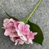 Flor Artificial Individual Arte Floral 3D Hortensia Pequeña Individual Decoración Interior del Hogar Flor de Tacto Real Arreglos Florales Adornos Flores Decorativas