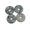 Nueva variedad de 40 mm de piedra natural hebilla de la paz pulsera collar accesorios fabricantes de accesorios de ropa al por mayor