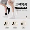 Meias masculinas finas de algodão puro para primavera e verão, esportivas desodorantes, unissex, longas e de comprimento médio, meias antibacterianas, respiráveis e absorventes de suor