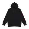 26 Modelos Nuevos de Sudadera con Capucha Estampada de Alta Resistencia con Letras Rojas y Mangas Dobles