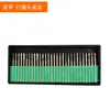 Conjunto de 30 Brocas Prateadas para Lixar Unhas Especial 2,35mm
