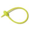 Organizador de Cables de Datos de Silicona con Lazo Enrollador de Cables Llavero DIY Colgante de Joyería Lanyard Colorido Accesorios para Gafas