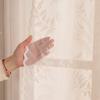 Cortinas Transparentes Jacquard, Telas de Janela, Preto, Bege, Branco, Cortinas Estilo Europeu e Americano, Cortinas Estilo Americano Transfronteiriças, Cortinas Amazon Aliexpress