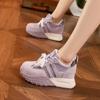 Zapatos Estilo Dad para Mujer 2026 Primavera/Verano Nuevos de Piel Genuina Versátiles Casuales con Suelas Gruesas y Aumento Oculto de Altura para Mujeres Bajitas