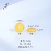 Puzuo Retenção Forte de Cor Ouro Brilhante 24K Acessórios DIY Botões de Roda Espaçadores Acessórios para Pulseira Colar Espaçadores para Artesanato Atacado