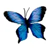 Cabeza de Flor de Mariposa de Goma Suave de Plástico, Decoración del Hogar con Flores Artificiales, Arreglo de Boda, Adornos al por Mayor, Decoración de Mesa para Exteriores