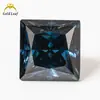 Venta al por mayor del fabricante Piedras sueltas de moissanita de colores, formas elegantes, corte princesa, 1-3 quilates, claridad VVS, pueden pasar el probador