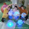 Planetário de Vidro Orgânico Sistema Solar Lâmpada de Planetas Modelo Nove Planetas Globo Lunar Acrílico Material de Alta Transparência