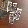 Regong Tíbet Nepal Thangka Mahakala Pintado a Mano Puro 1*3 [Núcleo de Tarjeta]