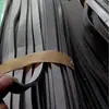 Al por mayor en stock Tiras Adhesivas Ignífugas Piezas Interiores Automotrices de Uso Múltiple Rollo de Espuma Blanco y Negro Cinta Adhesiva de Espuma de Poliuretano PU