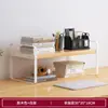 Estantería de escritorio para dropshipping, pequeña, simple, para dormitorio, estante de almacenamiento de hierro, estante de oficina, almacenamiento de mesa, sala de estar
