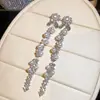 ¡Las Perlas Brillan con Oro! Aretes de Borla con Perlas y Tachuelas de Diamante, Aretes Sencillos y Elegantes con Diseño Exquisito y Versátil, Venta al por Mayor para Mujeres
