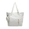 Bolso de Hombro de Pana Casual de Gran Capacidad para Mujer 2026 Verano Nuevo Estilo Simple Moderno con Textura