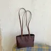 Nova Bolsa Coreana Simples de Grande Capacidade Outono 2026, Bolsa de Ombro de Alto Valor para Trabalho e Deslocamento, Bolsa de Mão Fashion