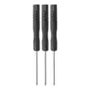 Destornillador Pequeño Negro, Destornillador de Cabeza Phillips y Plana de 2 mm, Destornillador Pequeño para Juguetes, Herramienta Pequeña de Reparación de Tornillos para Teléfonos Móviles