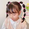 Liga para el cabello para niños banda elástica para el cabello Tamaño pequeño alta apariencia no daña el cabello cabello cuerda para el cabello niña bebé liga para el cabello Accesorios para el cabello de Año Nuevo