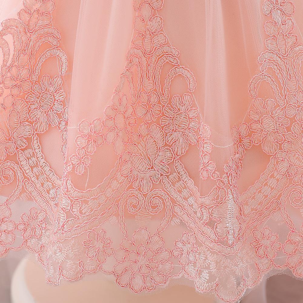 女童礼服拖尾裙