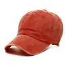 Gorra de Béisbol Lavada Clara Desgastada Gorra de Vaquero para Hombres y Mujeres Gorra Casual para Exteriores Sombrero de Moda Coreana Explosiones de AliExpress