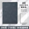 Cuaderno de cuero suave personalizable, se puede imprimir logo, grabar texto, cubierta y páginas interiores de agenda de negocios A5, hecho a medida a partir de imagen proporcionada