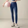 Pantalones Elásticos Ajustados de Cintura Alta para Levantar Cadera y Apretar Abdomen Ropa Exterior de Base Pantalones Tiburón Pantalones de Pilates Yoga Fitness Running Deportes