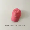 Gorra para Niños Primavera Verano Estilo Coreano Color Macarrón Gorra de Béisbol Unisex Bebé Ala Suave Secado Rápido Gorra Pico de Pato Protección Solar