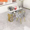 Conjunto de Mesa e Cadeira para Manicure Preço Especial Econômico Individual e Duplo Acessível Luxo Multifuncional Popular Instagram Mesa para Manicure Estilo Creme