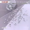 Rhinestones de circón para decoración de uñas, mini strass pequeños de fondo plano con forma irregular, strass pequeños brillantes a granel para decoración de uñas, strass sueltos, accesorios para decoración de uñas