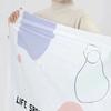 Bolsa de compresión al vacío sin bomba para ropa de dormitorio, edredones, bolsa de almacenamiento para finishing, bolsa de vacío gruesa tridimensional para prensar