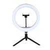 M26/M33 Luz de Anillo para Transmisión en Vivo Luz de Belleza para Streamers, Soporte de Escritorio para Selfies, Luz de Fotografía de 33 cm con Brillo Ajustable