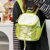 Mochila Pequena Nicho Dopamina Feminina Estudante Universitária Viagem Ciclismo Compras Mini Mochila Leve Casual Mochila de Montanhismo