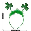 Stock Listo de Fábrica Transfronterizo Amazon Xiyin Temu St. Set de Gafas de Decoración para Fiesta Irlandesa del Día de San Patricio
