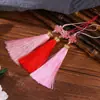 Sombrero Corona Nudo Chino Borla Flecos Colgante de Nudo Chino Adorno de Borla Hecho a Mano DIY Colgante de Borla