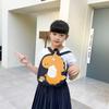 Mochila Escolar para Estudante do Ensino Médio Tecido Oxford Estilo Harajuku Comércio Exterior Grande Capacidade Popular na Internet Vela Mochila Fofa para Compras ao Ar Livre