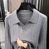 2026 Suéter de Gola V Masculino Tricô Masculino Tricô Grosso Masculino Mais Vendido Novo Estilo Estilo Primavera Estilo Outono/Inverno