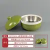 Vajilla Comercial Imitación Porcelana Melamina Tazones y Platos Pequeños, Platos Planos Bicolor, Platos Redondos, Tazones para Sopa, Especialmente Diseñados para Cadenas de Restaurantes de Comida Rápida