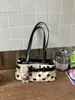 Bolso Tote de Lunares Estilo Coreano de Nicho para Mujer, Nuevo Modelo Verano 2026, Gran Capacidad, Bolso de Hombro Versátil para el Trabajo, Bolso de Axila