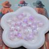 Cuentas sueltas de estrella de cinco puntas con degradado acrílico Mabei, hechas a mano, para adornos de cadena de teléfono móvil, accesorios para el cabello