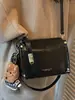 Nova Bolsa Quadrada Pequena para Mulheres da Primavera de 2026, Bolsa de Ombro Único Transversal, Bolsa de Mão, Fashion e Simples, Estilo Japonês e Coreano, Casual, Cor Sólida, Elegante