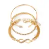 Moda de joyería transfronteriza nueva, temperamento creativo, circonita, imitación de perla, aleación, conjunto de joyería para mujer, juego de 54 piezas