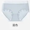 Ropa interior de algodón puro antibacteriana 7A para mujer, de cintura media, sin costuras, clase A, algodón para bebé, ropa interior sin costuras, transpirable, amigable con la piel, bragas para mujer