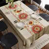 Mantel Retro de Lujo Ligero Estilo Americano, Sin Lavado, Impermeable, Resistente al Aceite, Resistente al Calor, Cubierta de Mesa, Cubierta de Mesa de Café, Directo de Fábrica