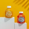 Garrafa de bebida para animais de estimação Zhongxin de alumínio descartável 400ml transparente para suco, chá gelado, chá com leite, garrafa de enxaguante bucal