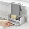 Escurridor de esponja para cocina Fante, sin perforaciones, para fregadero, para paño de cocina, esponja, estante de almacenamiento, estante organizador