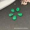 Shizhongbao Anillo de pino pavo real superficie de anillo ovalada popular superficie de anillo de pino pavo real manualidades accesorios DIY al por mayor