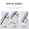 Tianshun Puerta de Madera para Dormitorio Sin Ranura Acero Inoxidable 304 Bisagras de 4 Pulgadas para Padres e Hijos Decoración del Hogar Ferretería para Puertas y Ventanas Bisagras