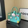 Bolsas personalizadas para celebrações de 100 dias, sacolas de presente com logo personalizado, bolsas de feltro de desenho animado, bolsas de pelúcia para mamãe atacado