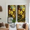 BL139 flores de color transfronterizas y plantas verdes electrostáticas Pegatinas de vidrio PVC no adhesivas para ventanas removibles Rejillas para ventanas de vidrio