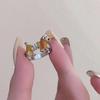 Anillo popular lindo para perro de primavera 2023 diseño de nicho femenino anillo abierto ajustable personalidad anillo de moda versátil
